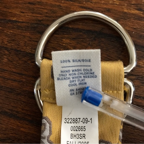 ▪️VINTAGE OLD NAVY Silk Belt - Picture 7 of 8